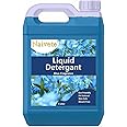 Naivete (M.N.C) Liquid Detergent, Laundry Liquid for Fabric Care, Suitable for Top-Load and Front Load Machine and Hand Wash, Concentrated Laundry Detergent (5 Litre) (Blue Laundry Detergent)