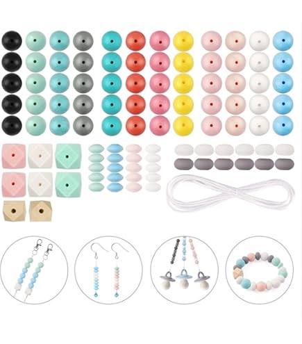 Melius Lot De 110 Perles En Silicone En Forme De Lettre De A | FindTheDeal