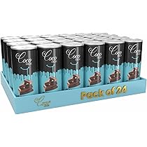 ⭐️ Cocoaです CocoHigh Swiss Chocolate Drink 200ml (Pack of 6) | Premium Thick