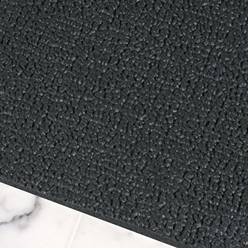 Uni Unterlegmatte 70x130cm schwarz Matte Bodenmatte Schutzmatte Fitness - 4