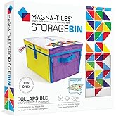 Magna-Tiles Saklama Kutusu ve İnteraktif Oyun Matı, Oyun Odası, Dolap, Yatak Odası, Ev Organizasyonu ve Sınıf i&ccedil;in Kulplu Kat