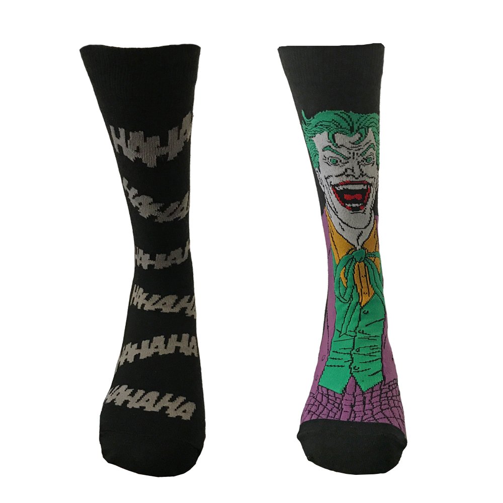 Herren-DC-Comics-2-Pack-Joker-Socken