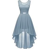 HOMEYEE Vestito Donna Elegante Con Maniche A Pipistrello - Abito Peplo Da Ufficio E Cocktail - Foto 10