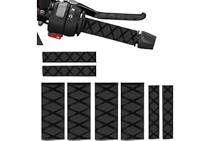 IKOPFLN 4 Paia Coprimanopole Moto R1200GS R1250GS F850GS F800GS Copertura Universale Termorestringente per manopole originali e comandi riscaldati