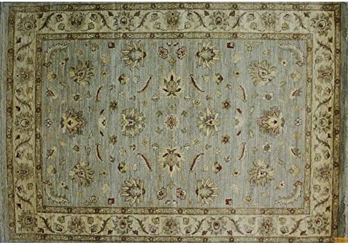 Rug Pak Persian ZIEGLER size: 142x192cm 100% original HAND KNOTTED RUG classic colours: MINT GREEN,PISTACHO,CREAM, COPPER