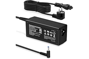 YDKDNF 65W HP Chargeur Ordinateur Portable, 19.5V 3.33A Alimentation pour HP Pavilion x360 11 13 15, HP ProBook 450 430 440 446 455 470 G8 G7 G6 G5 G4, HP EliteBook 840 G5(4.5mm * 3mm)