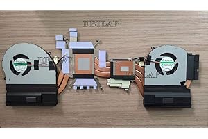 DBTLAP Laptop Heatsink & Fan Compatible for DELL for Alienware 17 R5 CN-Y6MN4 0Y6MN4 AT26T002ZC0 Cooling Fan with Heatsink