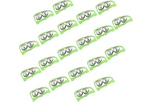 HiBD Fishing Bells 20 Stück gewölbte Fischglocken Angelrute Alarm