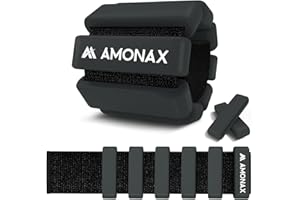 Amonax Ensemble De Poids Cheville, Fitness Poids Poignet Pour Femmes Et Hommes, Paire De 0,5kg/1kg Pour Leste Musculation, Poids Pilates Poids De Natation, Leste Cheville Pour Le Yoga, La Danse