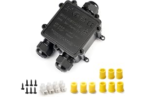 Vattentät kabelkopplingsdosa IP68, 3-port utomhus kabelkontakt