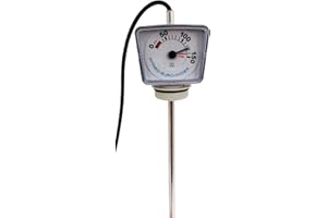 BUDERUS Afriso Grenzwertgeber GWG 12K/MT, DN 40 (1 1/2"), gelb