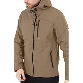 Ghassy Co. Erkek İ&ccedil;i Polarlı Su ve R&uuml;zgar Ge&ccedil;irmez Softshell Spor Mont