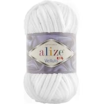 Alize Diva Häkelgarn - 100% Mikrofaser-Acryl, Seidiger Glanz, 2 Knäuel à 100g / 350m, Farbe Royalblau, Für Stricken & Häkeln