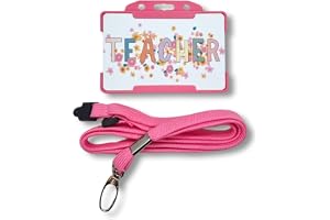 Teacher Roleplay Children's Novelty ID Card & Lanyard - Teacher Role play - Schools - Pretend Play - Imaginary Play