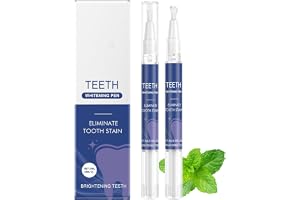 Tandblekning blekningspenna, 2 stycken tänder blekningspenna, teeth blekningspenna för effektiv förbättring av fläckar och ta