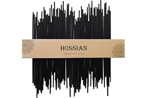 HOSSIAN Doftpinnar i vass, naturliga rottingträpinnar eterisk olja aromspridare pinnar påfyllning ersättning för aromdoft (25