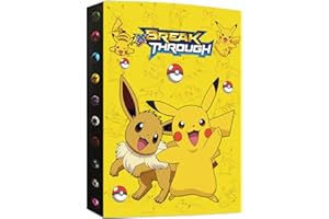 LUCKBOYI Porte Carte à Collectionner,Classeur Carte 4 Poche, Porte Cartes, Titulaire Cartes Album, Organisateur de Cartes,Livre de Protection Cartes, 30 Pages Capacité de 240 Cartes