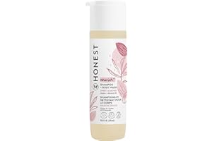 The Honest Company Shampoo et Gel Douche Hydratant Hypoallergénique 10 oz - Almond - Enfant