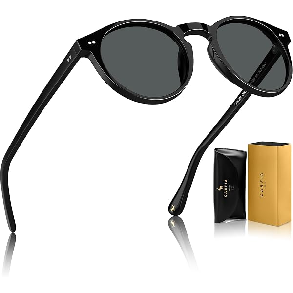 AVAWAY Moda Occhiali da sole Polarizzati da Uomo Protezione UV Retro Vintage Montatura in Acetato Occhiali Quadrati per la Guida e la Pesca AVAWAY Moda Occhiali da sole Polarizzati da Uomo Protezione UV Retro Vintage Montatura in Acetato Occhiali Quadrati per la Guida e la Pesca