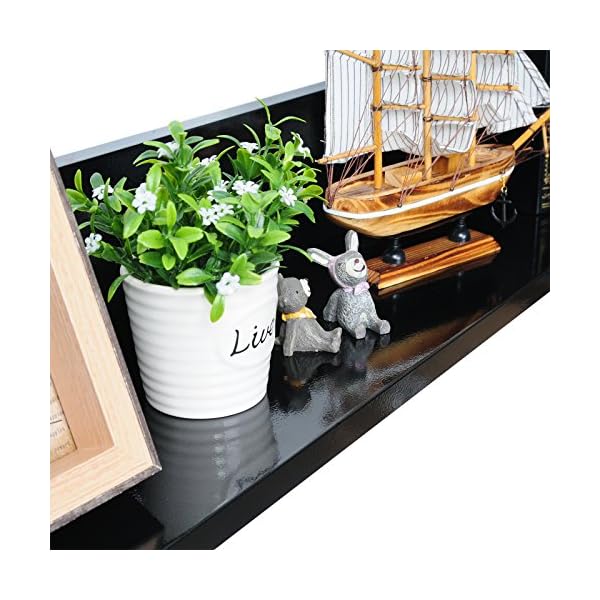 WOLTU #388 Floating Wall Shelf Floating Shelves Storage Lounge Rectangle Mounted Display Shelves in Different Sizes and Colours - Image 4
