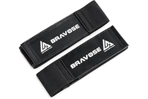 Bravose Lace Look & Loop Boxing Glove Straps – Premium Hook & Loop Lace Converter for Training & Sparring – Compatible with All Lace-Up Boxing Gloves – Secure Fit & Easy On/Off