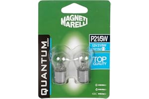 QUANTUM ENERGY Magneti Marelli P21/5W coppia lampadine auto biluce 12V 21/5W attacco BAY15d