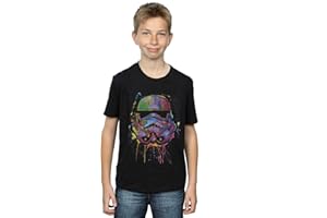Star Wars Boys Stormtrooper Paint Splats T-Shirt