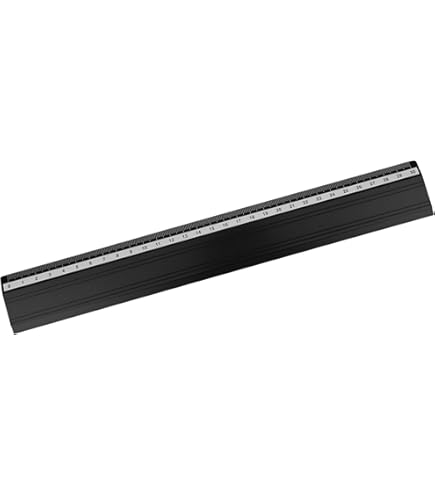 QUARKZMAN Vouwliniaal, 2 stuks, 30 cm, metrisch, opvouwbare liniaal van aluminium, gradenboog, geometrisch meetgereedschap met hoeklijn, voor architecten, kunstenaars, kantoor, grijs/lavendel