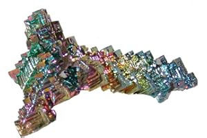 JANNI-SHOP-MINERALIEN 1 Stück Wismut (Bismut) Kristall syntetisch 35-40 mm schön bunt glänzend.(4949)