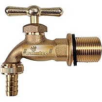Rubinetto Barile Pioggia - Kit Acciaio Inox 304 Per Serbatoi Acqua 55