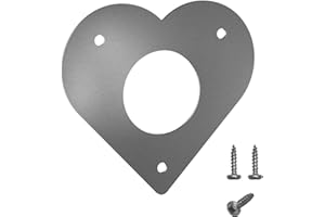 Gardemics Spechtschutz für Nistkasten & Vogelhaus - Extra sicherer Fluglochschutz für Nistkästen inkl. Schrauben - Mit Gratis eBook (32 mm)