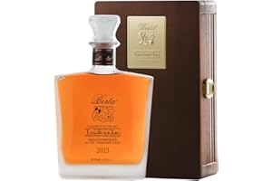 DISTILLERIA BERTA Grappa Tre Soli Tre di Nebbiolo in Scatola in Legno Idea Regalo 700 ml - Berta