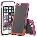 Produktbild iPhone 6/6S Hülle, XY-shell Ultra Slim 3 Farben Hybrid Weiche Stoßfest TPU + Hard PC Bumper Etui Schale Silicone Schützendes Rückseiten Case Cover für iPhone 6/6S 4,7” - Grau