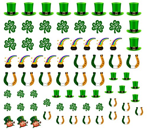 St Patricks day Nail Decals Art Ireland