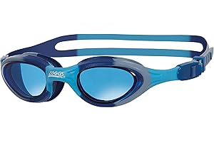 Zoggs Super Seal Lunettes de Natation pour Enfant avec Protection UV et Anti-buée (6-14 Ans)