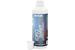 Metacril Pro Idro Sanit Forte avec doseur gradué, détergent pour systèmes d'hydromassage, traitement d'entretien - 500 ML