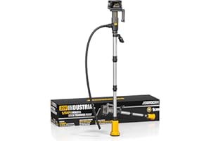 ADOTOCAM Cordless Stick Water Transfer Pump Compatible with Dewalt 20V Battery(Tool Only),740GPH Telescoping Pole Pump,33FT Head, Handheld Portable Utility Sump Pumps Kit for Garden, Boat, Deep Well Draining