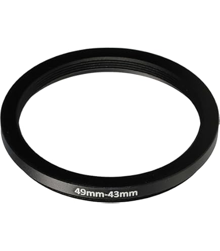 Step-Down Ring 49mm Auf 43mm - Filteradapter Metall