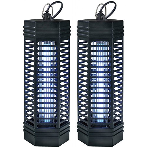 2x Insekten Lichtfalle Pro 11W für 90 m² Insektenvernichter mit UV-Licht zuverlässige Insektenabwehr - effektiv, hygienisch, geruchsneutral