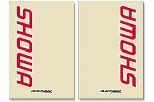 VICMA Adhesivo Horquilla Crystal Trasparente Showa 2 Pcs Blackbird Racing 5045S