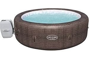 Bestway LAY-Z-SPA St Moritz Airjet 216 x 71 cm, 5-7 personnes 60023 Multicolore