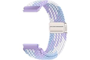 Issinlky 18MM 20MM 22MM Nylon geflochtene armband, Quick Release elastische armband für Frauen Männer
