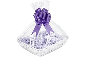 GADNOZEL Make Your Own Gift Hamper Basket Kit – Wicker Hamper Box for Christmas, Birthday, Wedding, Easter – Empty Gift Baskets for DIY Presents and Hampers