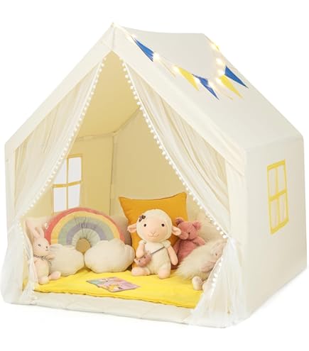 Costway Kinderhuisje, kindertent, speelhuisje, prinses
