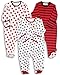 The Essential One - Unisex Pack of 3 Baby Sleepsuits / Babygrows ESS36 (3-6 months)