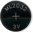 ML2032 Rechargeable ML 2032 Button Cell Battery for Logitech K750 Keyboard BIOS, CMOS, Dreamcast