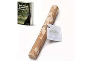 MANITA Legno Ulivo per Cani M, Masticativi 100% Naturali per Cani, Passatempo Naturale, Made in Italy (da 50 a 115gr) SCANSIONARE QRCODE ETICHETTA PER VISIONARE EBOOK IN OMAGGIO!