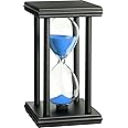 Tanmalan hourglas Sand Timer 30/60 Minutes Desktop Decorations Reloj de Arena ampulheta Sandglass (Blue Sand, 5.5inch)