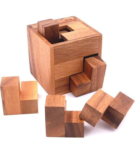 ROMBOL L-Spiel Von Edward De Bono – Strategiespiel Aus Holz Für 2 Personen, 15,5 X 15,5 Cm