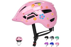 FAYDUDU Kids Helmet Toddler Bike Helmet for 2-8 Years Old Boys Girls Adjustable Skateboard Helmet Multi-Sports Lightweight Helmet Safety Protection Gear for Cycling Skateboard Scooter